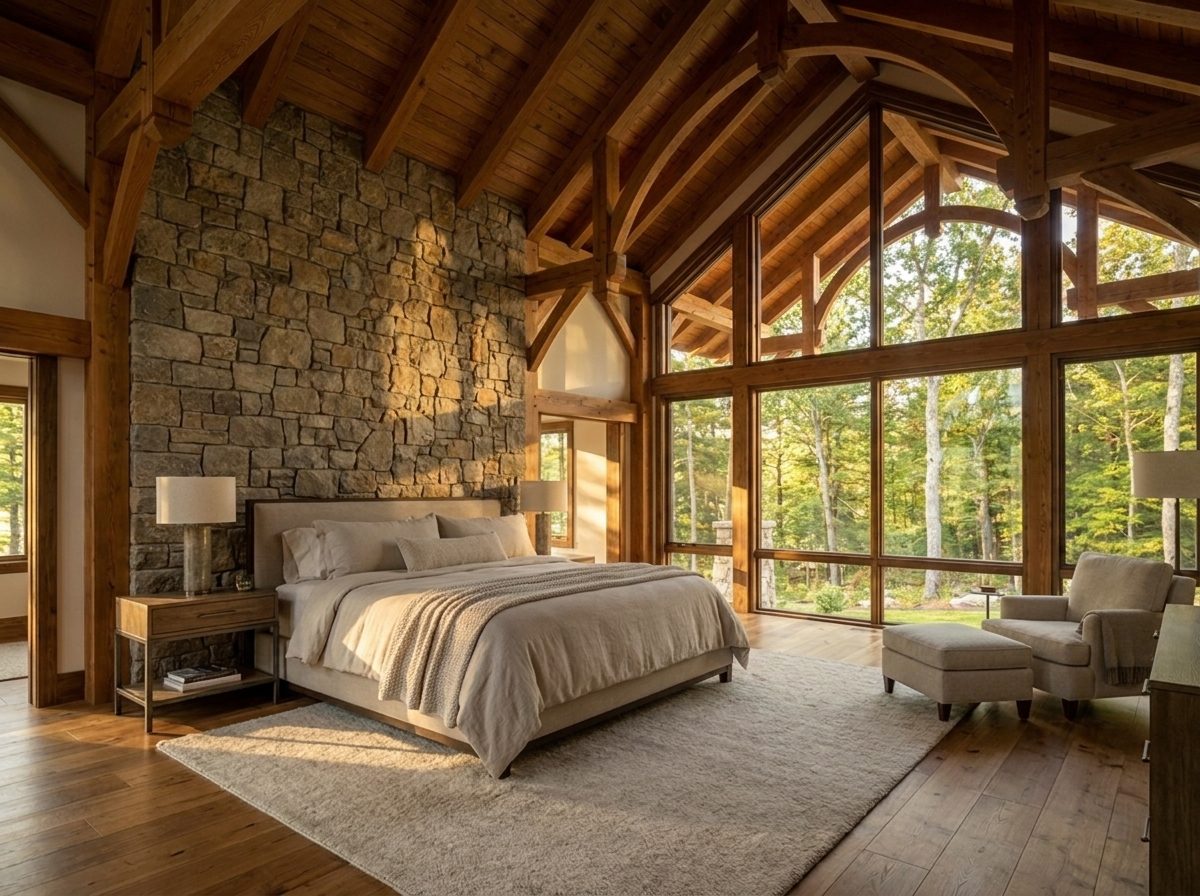The Hollowbrook Estate — primary bedroom