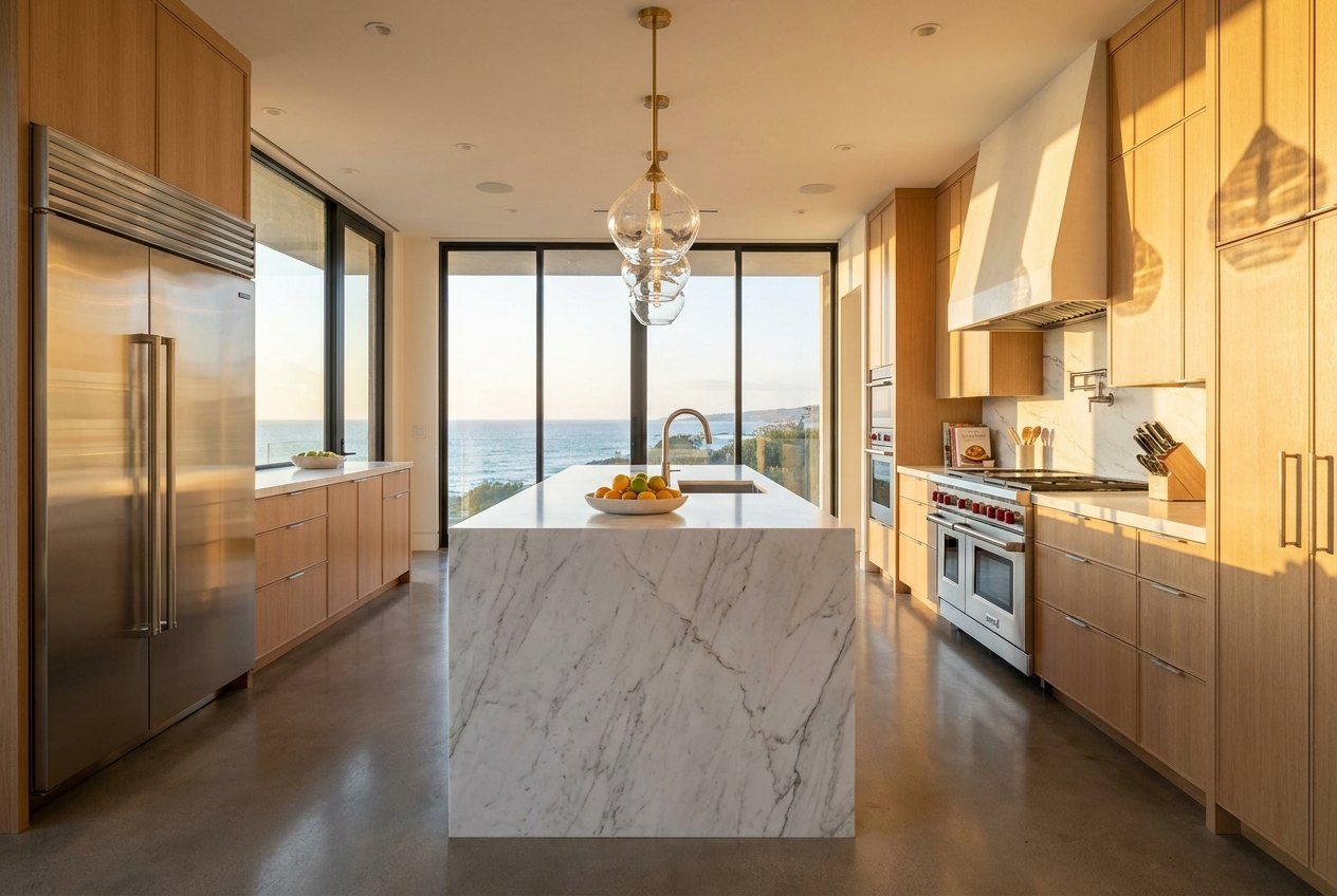 Gourmet kitchen